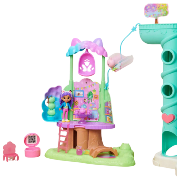 Set figurine Spin Master Gabby's Dollhouse Purrfect Treehouse 3+ / Pink photo 2