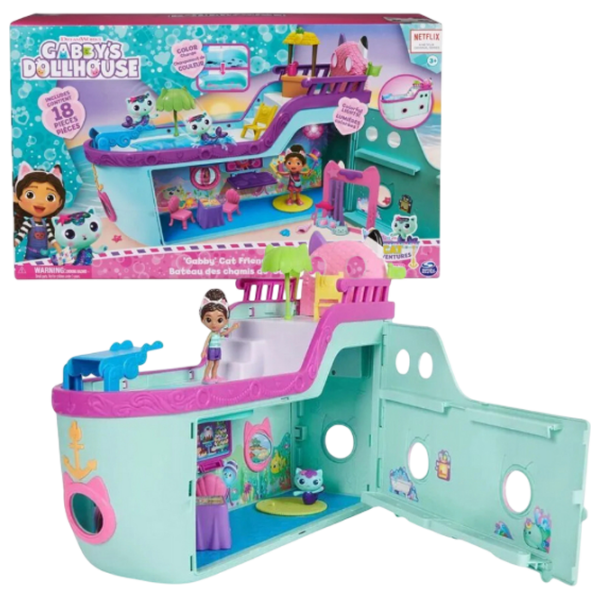 Set figurine Spin Master Gabby's Dollhouse Cruise Ship 3+ / Blue photo 1