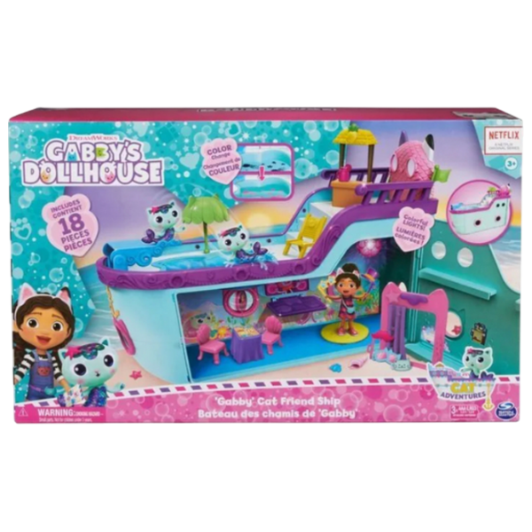 Set figurine Spin Master Gabby's Dollhouse Cruise Ship 3+ / Blue photo 6