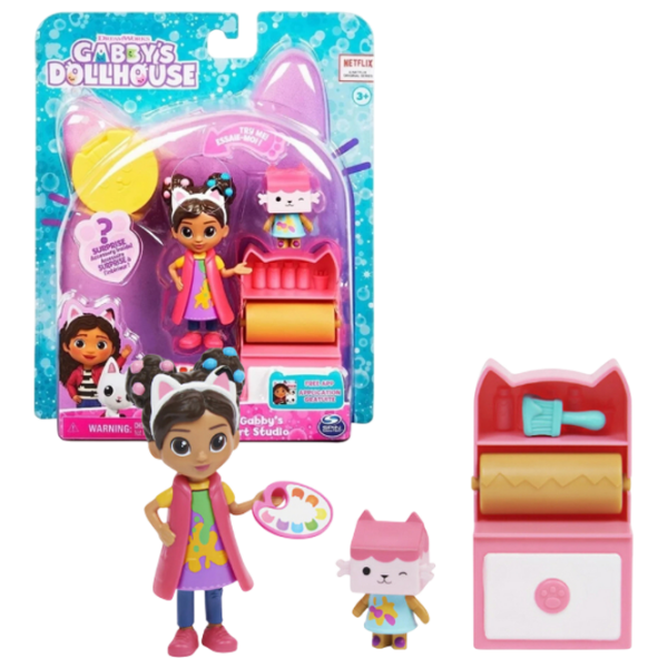 Set figurine Spin Master Gabby's Dollhouse Art Studio Gabby 3+ / Pink photo 1