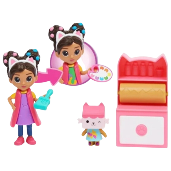 Set figurine Spin Master Gabby's Dollhouse Art Studio Gabby 3+ / Pink photo 5