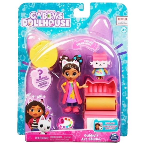 Set figurine Spin Master Gabby's Dollhouse Art Studio Gabby 3+ / Pink photo 7