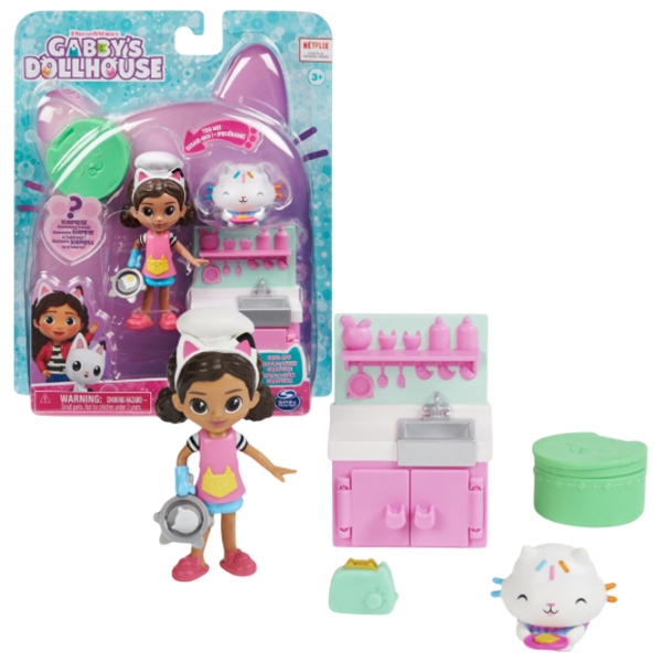 Набор фигурок Spin Master Gabby's Dollhouse Bakey with Cakey 3+ / Розовый photo 1