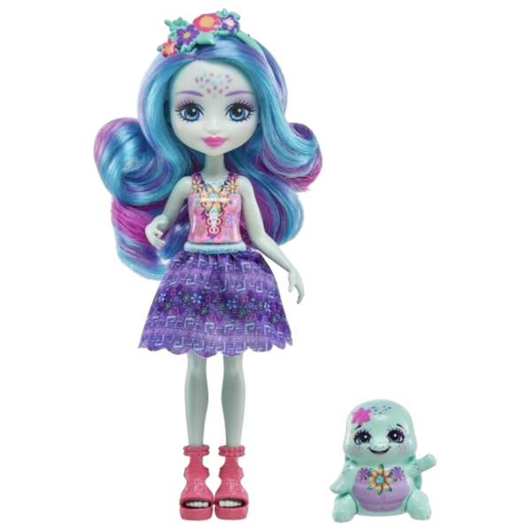 Păpușă Enchantimals Tolline Turtle model HXB96 4+ photo 1