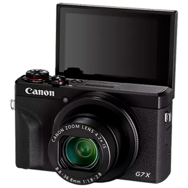 Cameră foto Canon PS G7 X Mark III + Compact Black CMOS, 20.1 MP, F 1.8 - F 2.8 photo 9