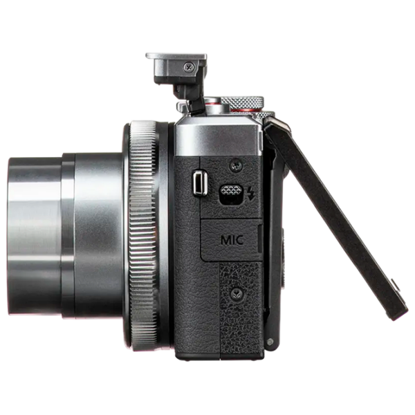 Cameră foto Canon PS G7 X Mark III + Compact Silver CMOS, 20.1 MP, F 1.8 - F 2.8 photo 4