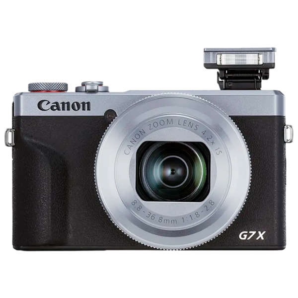 Cameră foto Canon PS G7 X Mark III + Additional Battery + Compact Silver CMOS, 20.1 MP, F 1.8 - F 2.8 photo 6