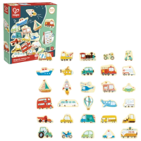 Set figurine Hape Early Explorer Transport 0+ / Multicolor