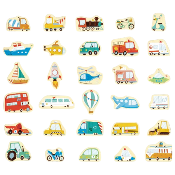 Set figurine Hape Early Explorer Transport 0+ / Multicolor photo 2