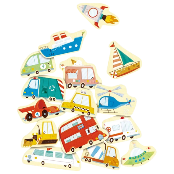 Set figurine Hape Early Explorer Transport 0+ / Multicolor photo 3