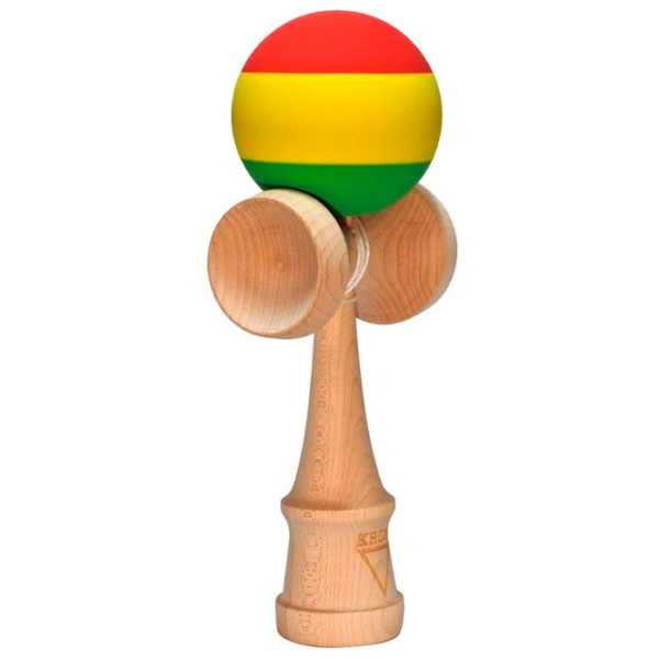 Kendama Noriel Krom Rasta Premium Maple-Rubber Multicolor Multicolor / 7+ photo 2