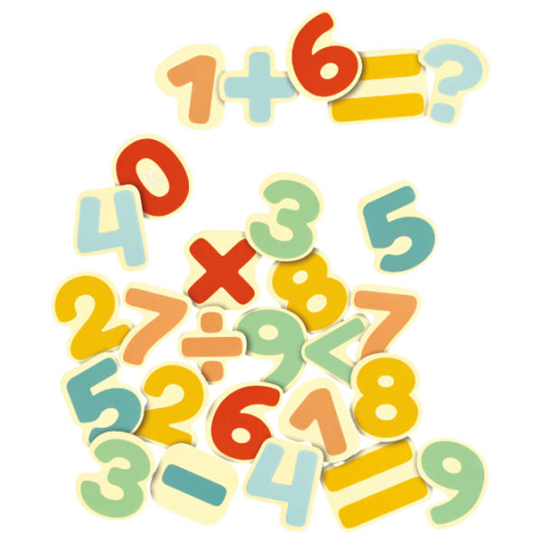 Set figurine Hape Early Explorer Magnetic Numbers 3+ / Beige photo 3