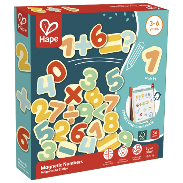 Set figurine Hape Early Explorer Magnetic Numbers 3+ / Beige photo 6