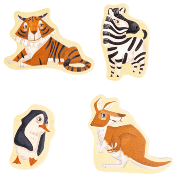 Set figurine Hape Early Explorer Animals 2+ / Beige photo 4