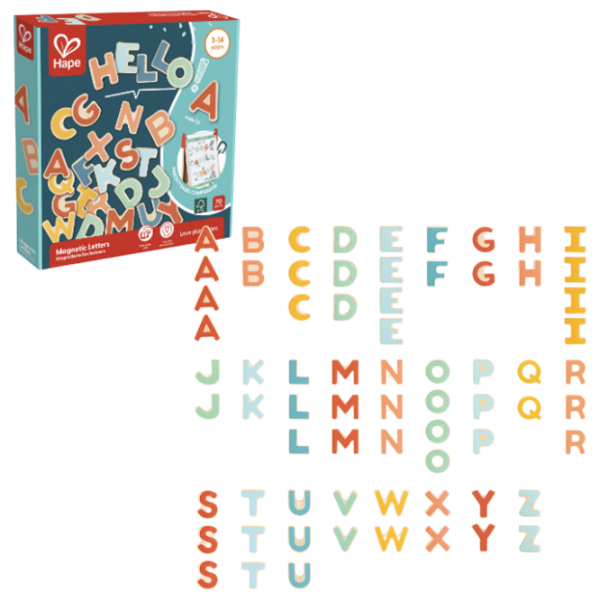 Set figurine Hape Early Explorer Letters  3+ / Beige photo 1