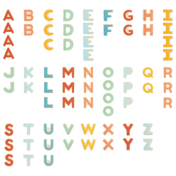 Set figurine Hape Early Explorer Letters  3+ / Beige photo 2