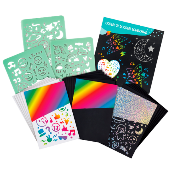 Set de creație Hape Love Play. Learn Mâzgălituri magice E1071 Black Pentru copii, 3+ photo 3