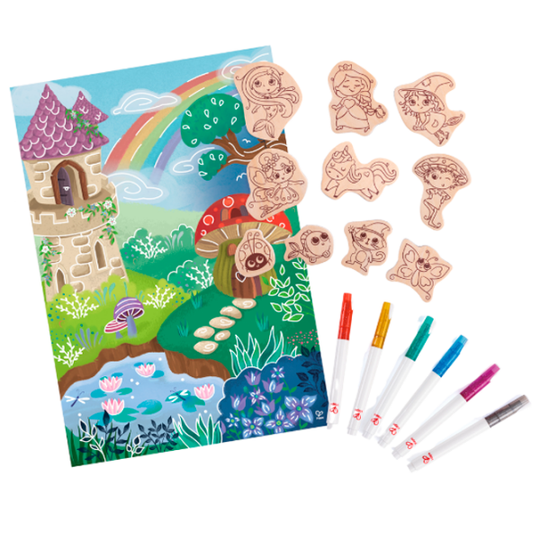 Set de creație Hape Love Play. Learn Prieteni magici E1077 Multicolor Pentru copii, 3+ photo 2