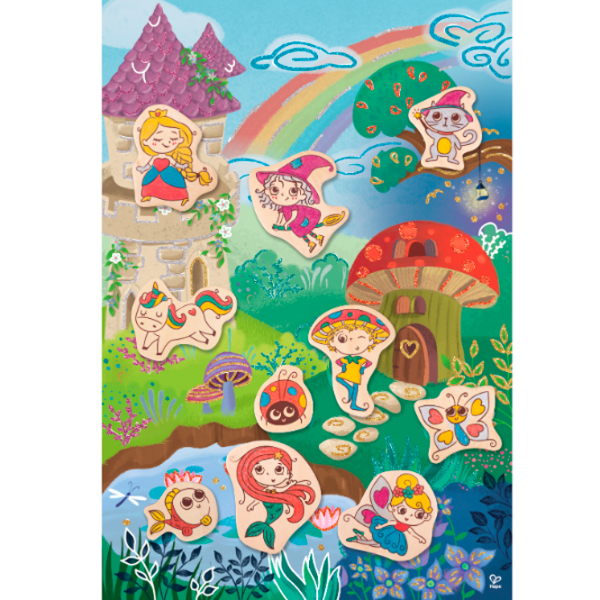 Set de creație Hape Love Play. Learn Prieteni magici E1077 Multicolor Pentru copii, 3+ photo 3