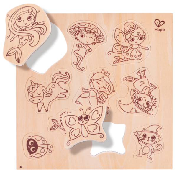 Set de creație Hape Love Play. Learn Prieteni magici E1077 Multicolor Pentru copii, 3+ photo 5