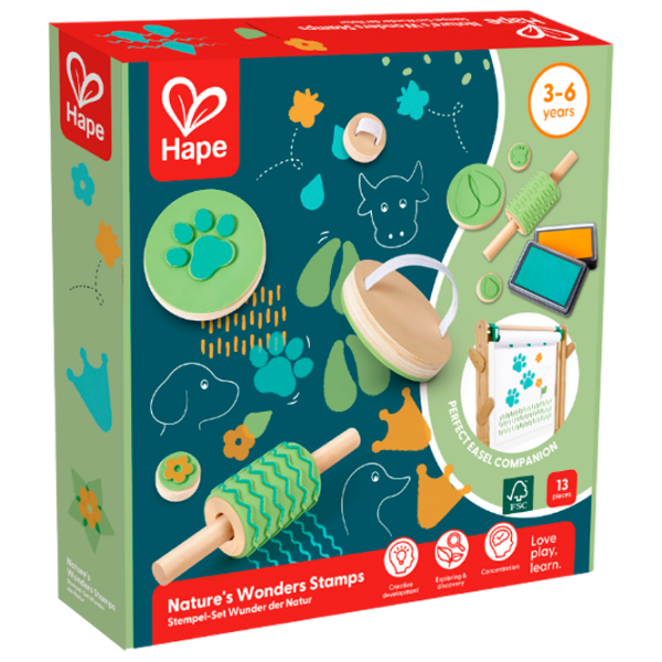 Set de creație Hape Love Play. Learn Minunile naturii E2012 Green Pentru copii, 3+ photo 1