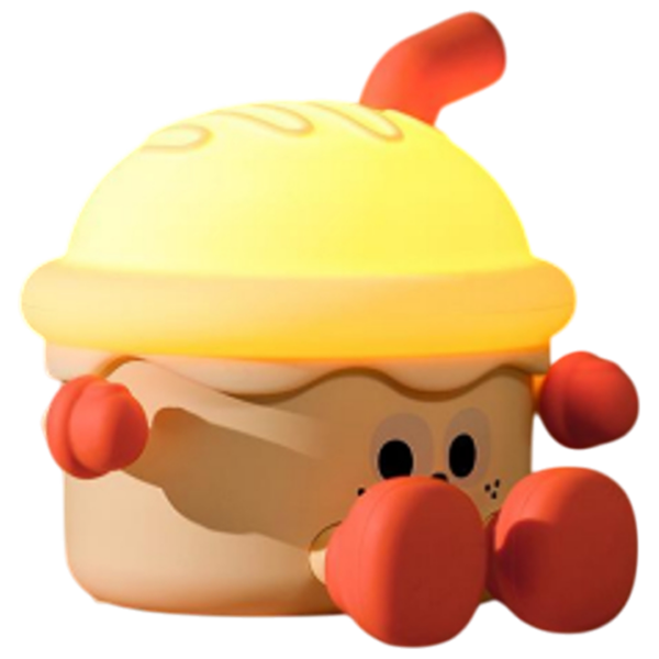 Lampă de noapte Night Light Cake L-03 White Acumulator photo 2