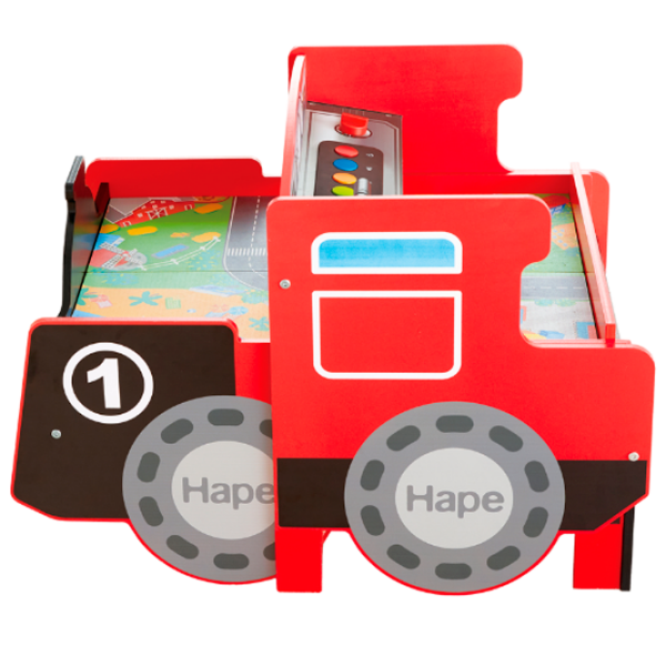 Cтолик игровой Hape Love Play. Learn Поезд E3769 Красный Для мальчиков, 3+ photo 3