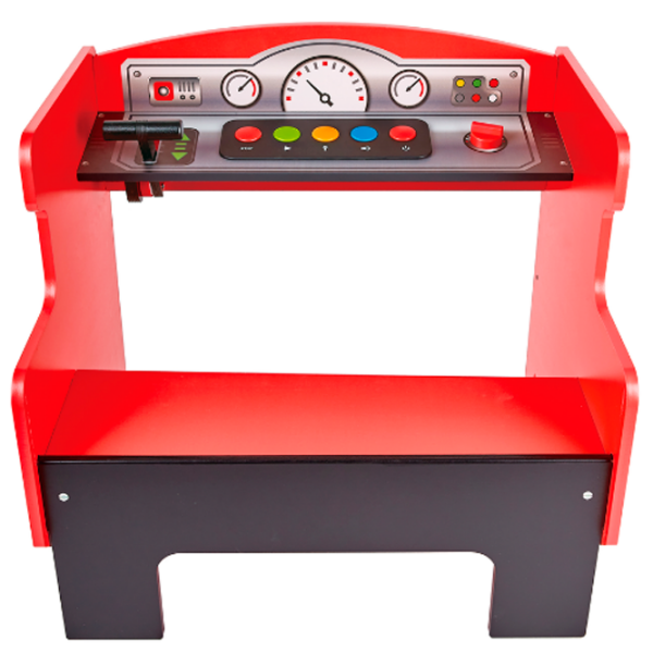 Cтолик игровой Hape Love Play. Learn Поезд E3769 Красный Для мальчиков, 3+ photo 8