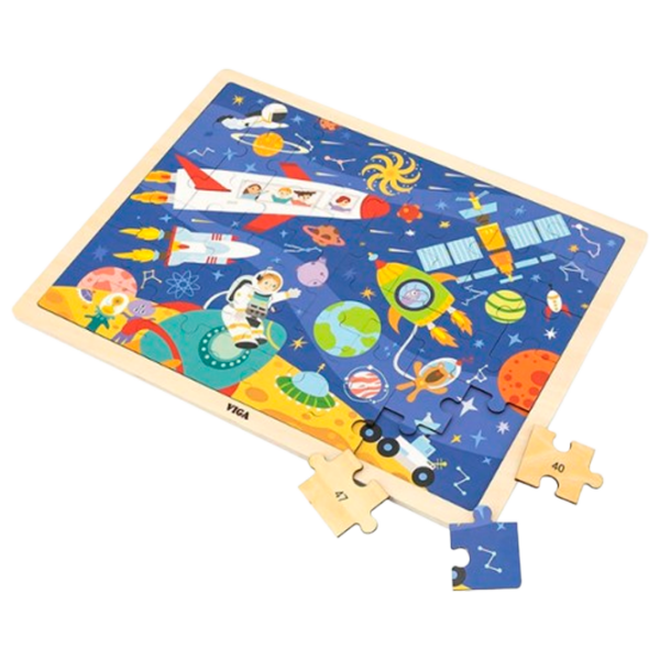 Puzzle VIGA Kосмос (44587) Количество деталей: 48, Рекомендуемый возраст: 2+ photo 3
