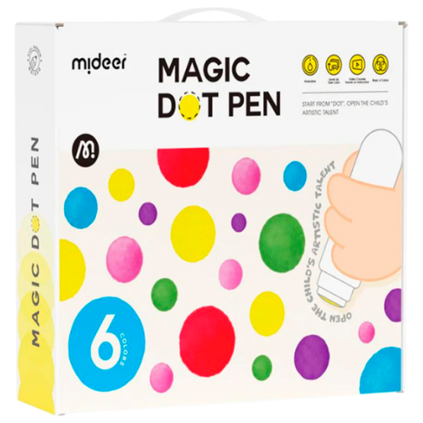 Креативный набор Mideer Magic Dot Pen MD6200 Белый Для детей, 1+ photo 1