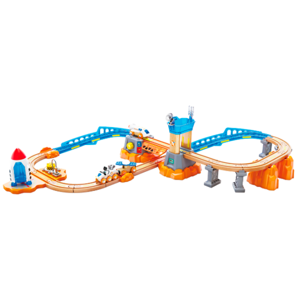 Set jucării Hape Love Play. Learn Lansarea Misiunii pe Marte E3798 Red Pentru copii, 3+ photo 2