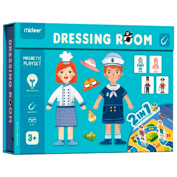 Игровой набор Mideer Dressing Room MD1039 Синий Для детей, 3+ photo 1