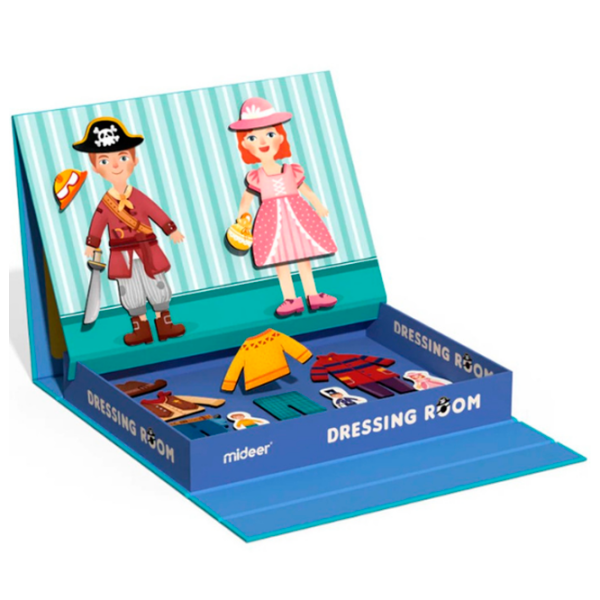 Игровой набор Mideer Dressing Room MD1039 Синий Для детей, 3+ photo 5