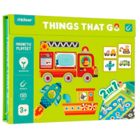 Set jucării Mideer Trafic rutier MD1040 Green Pentru copii, 3+