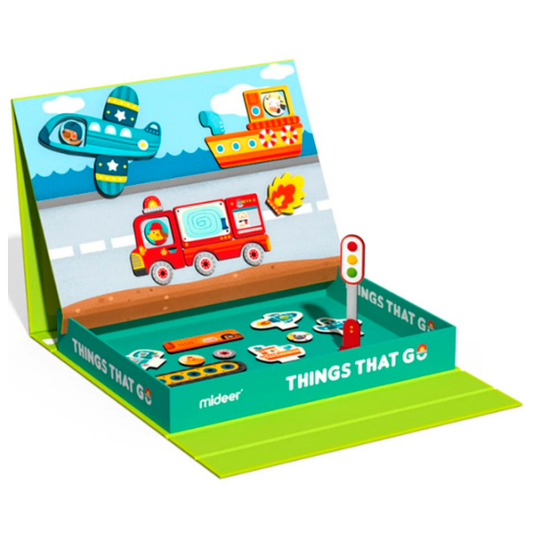 Set jucării Mideer Trafic rutier MD1040 Green Pentru copii, 3+ photo 4