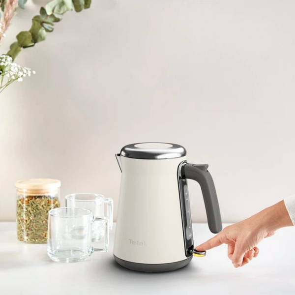 Ceainic electric Tefal KI666AE0 White 2400 W, 1.7l, Material interior: Inox photo 4
