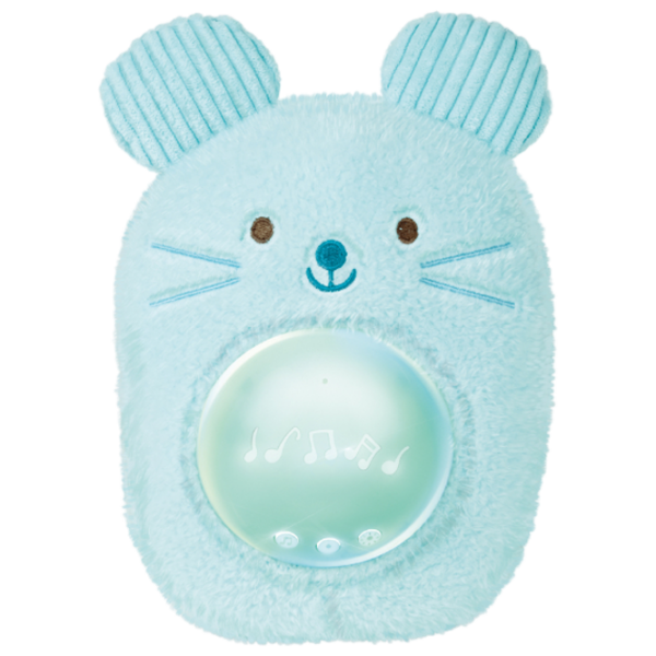 Jucărie muzicală Hape Baby Huggy Momo E0113 Blue 0+