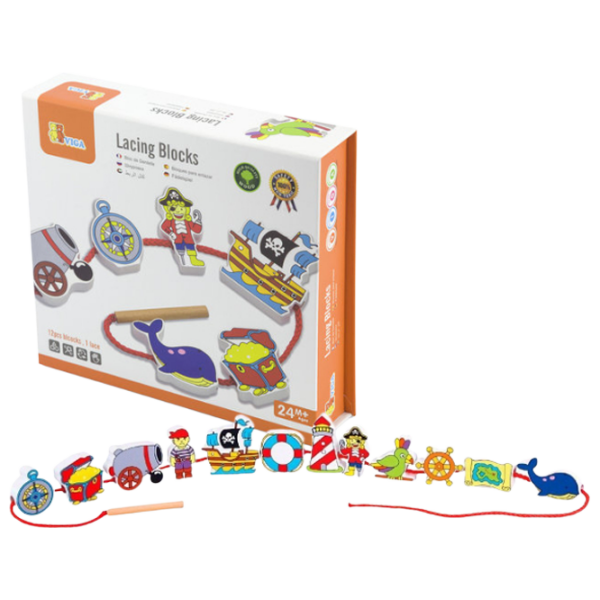 Joc educativ VIGA Pirate 59852 Multicolor 3+