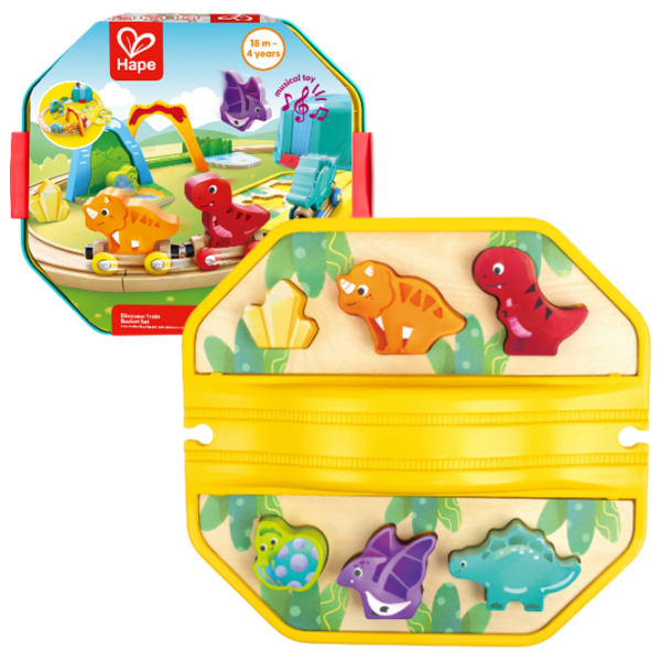 Joc educativ Hape Dinosaur Train E3828 Yellow 3+