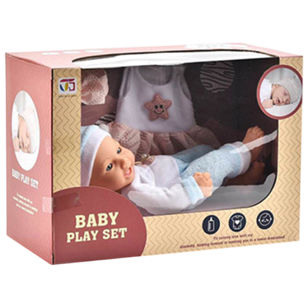 Păpușă Essa Toys Baby in pajamas bebeluș 6899-20W 3+ photo 1