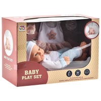 Păpușă Essa Toys Baby in pajamas bebeluș 6899-20W 3+