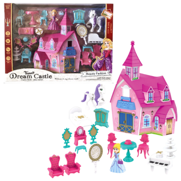 Set Essa Toys Funny Dream Castle căsuță SG-29055 3+ photo 3