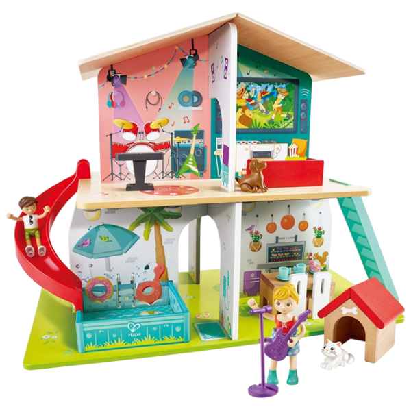 Set Hape Rock and Slide Play căsuță E3411 3+ photo 1