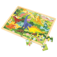 Puzzle VIGA Dinozauri (44585) Numărul de piese: 48, Vârsta recomandată: 2+