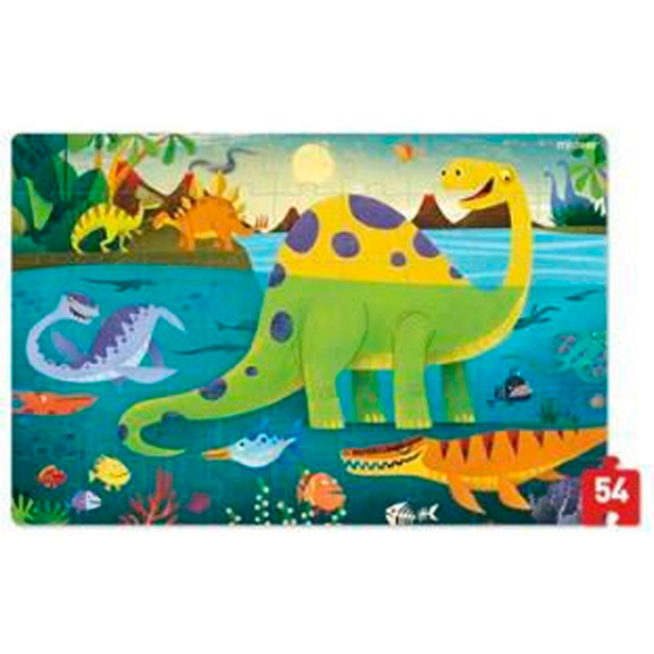 Puzzle Mideer Lumea dinozaurilor (MD1643) Numărul de piese: 180, Vârsta recomandată: 4+ photo 5