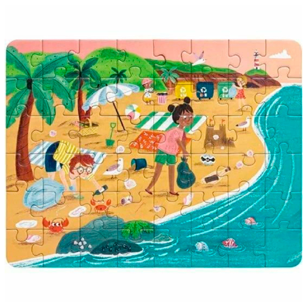 Puzzle Hape Prietenii Oceanului (E1645) Numărul de piese: 144, Vârsta recomandată: 5+ photo 3