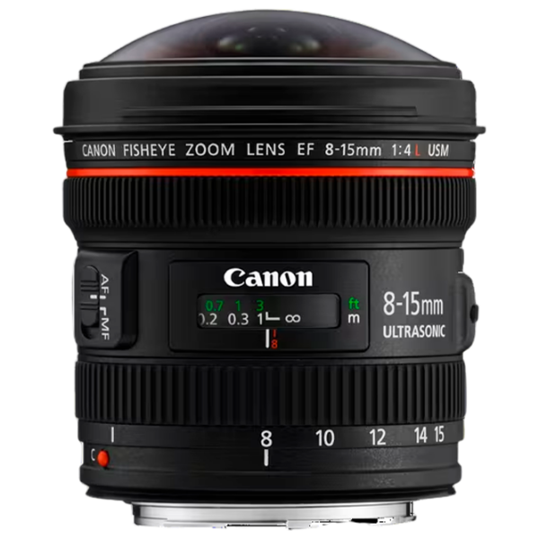 Объектив Canon EF 8-15mm f/4 L USM Fisheye, Черный  photo 1