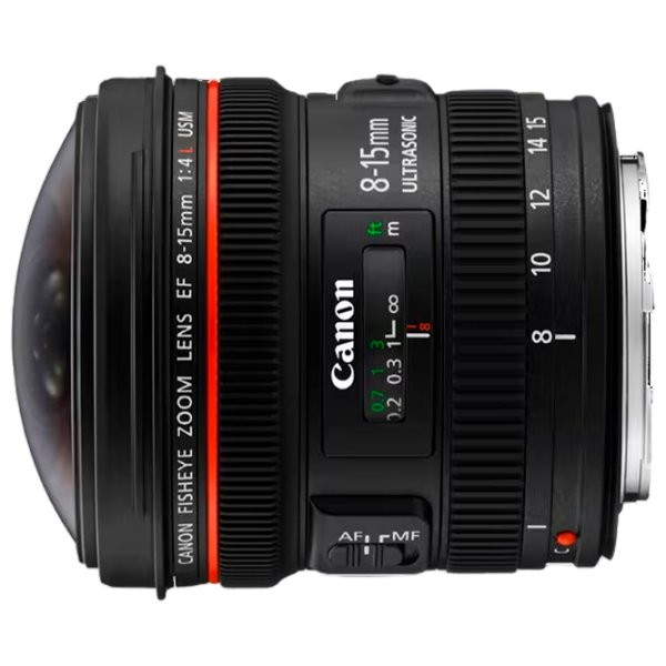 Объектив Canon EF 8-15mm f/4 L USM Fisheye, Черный  photo 2
