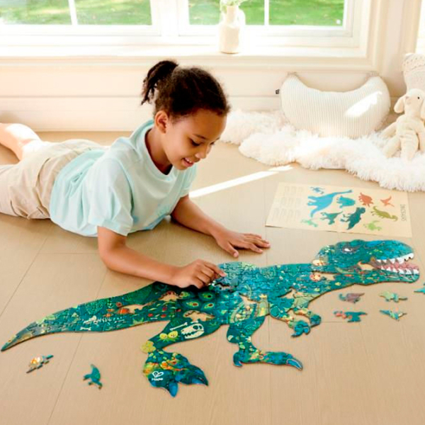 Puzzle Hape Динозавры (E1667) Количество деталей: 202, Рекомендуемый возраст: 8+ photo 6