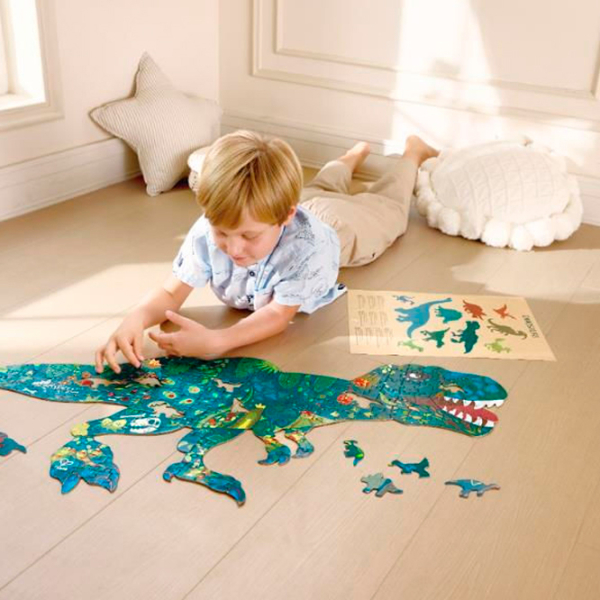 Puzzle Hape Динозавры (E1667) Количество деталей: 202, Рекомендуемый возраст: 8+ photo 7